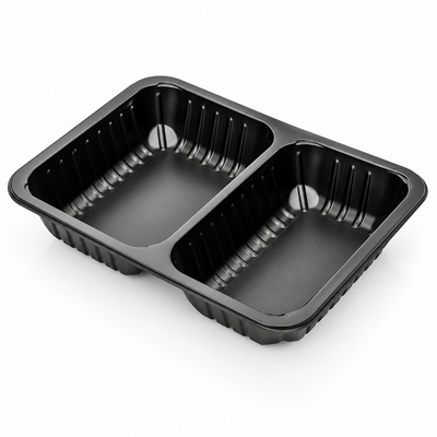 Caserola-termo-pp-neagra-2-compartimente-227-x-178-x-50mm-50-buc-set