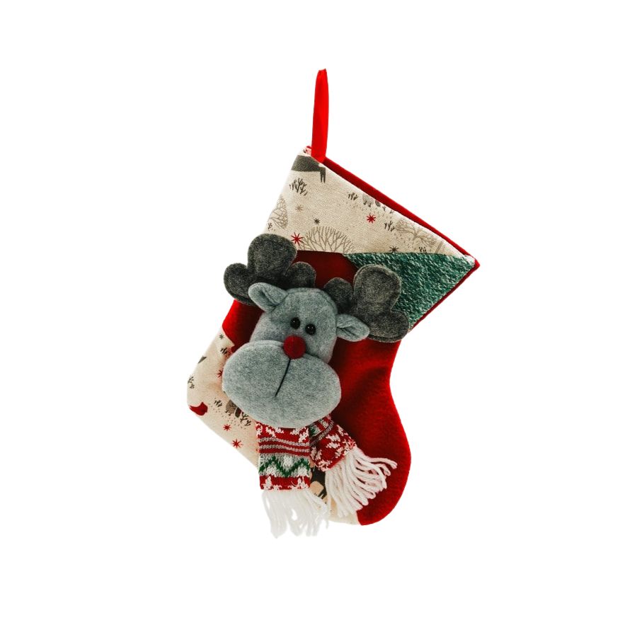 Ciorap decorativ pentru Craciun-25cm x18 cm