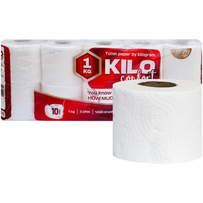 Hartie-igienica-Kilo-Confort-3-straturi-10-role