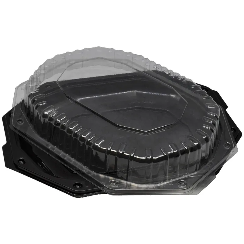 Platou-negru-din-plastic-cu-capac-transparent-35-cm-10-buc-set