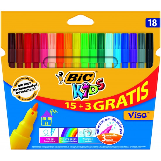 CARIOCA 18culori/set VISA