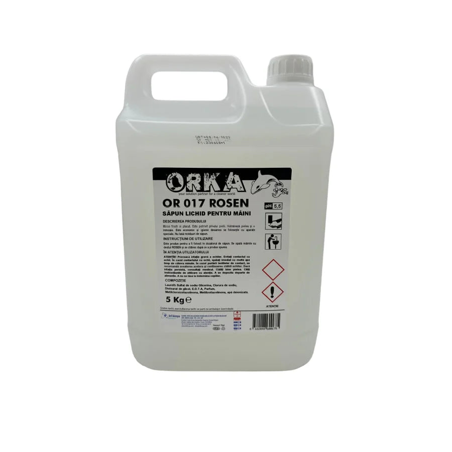 Sapun lichid alb ROSEN, 5L