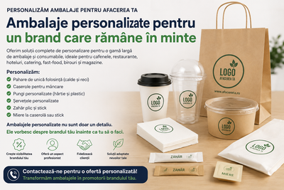 Personalizare ambalaje pentru afacerea ta