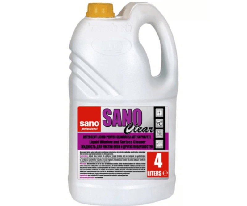 Detergent Geam Sano Clear,4L