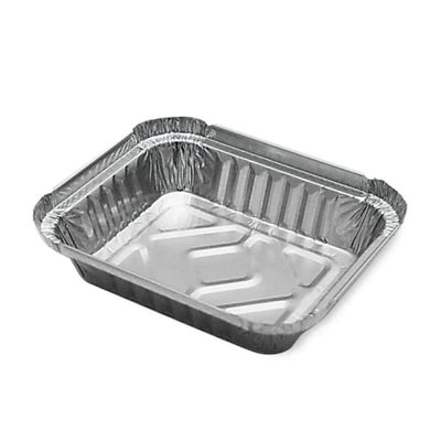 Caserola de aluminiu 528/128 + capac , 100buc/set
