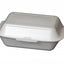 Caserola polistiren HB9 dublu hamburger, 100buc/set