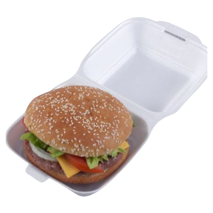 Caserolă polistiren HB6 burger,100buc/set