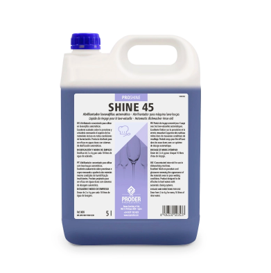 Soluție clătire vase Proder Shine 45,5 L