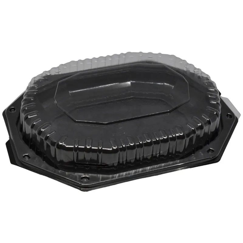 Platou-negru-cu-capac-transparent-35-cm-10-buc-set