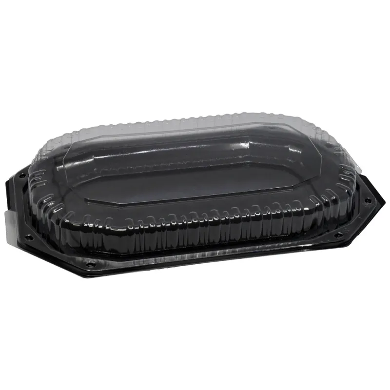 Platou-negru-cu-capac-transparent-pp-45-cm-10-buc-set
