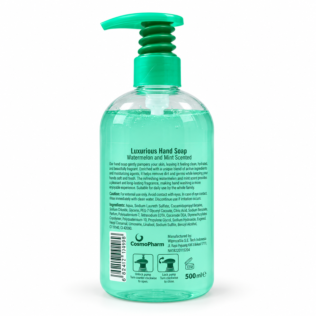 Sapun-lichid-Keff-sano-watermelon-mint-party-500-ml