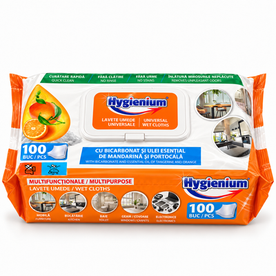 Servetele-umede-cu-otet-si-bicarbonat-Hygienium-parfum-de-mandarine-pachet-XXL-100-buc