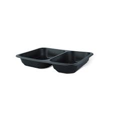 caserole-negre-din-pp-termosudabile-2-compartimente-set-50-buc