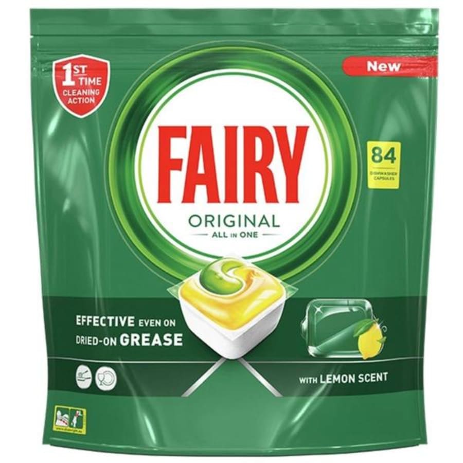 Fairy Detergent de Vase Capsule Original All in One, 84 buc