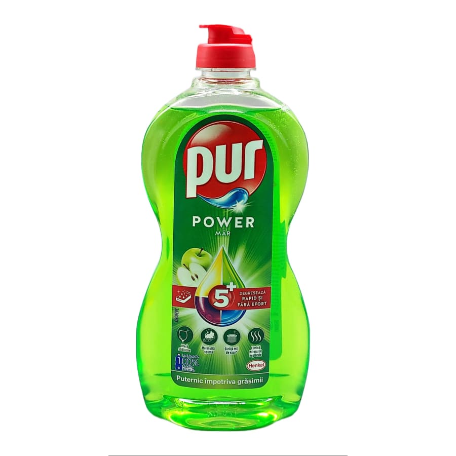 Pur detergent vase lichid apple,450ml