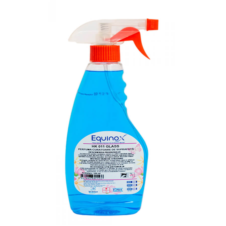 Detergent geamuri cu pulverizator, EQUINOX 500ml