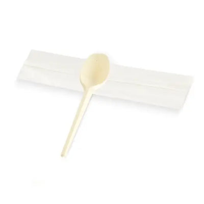 set-lingurita-alba-cu-servetel
