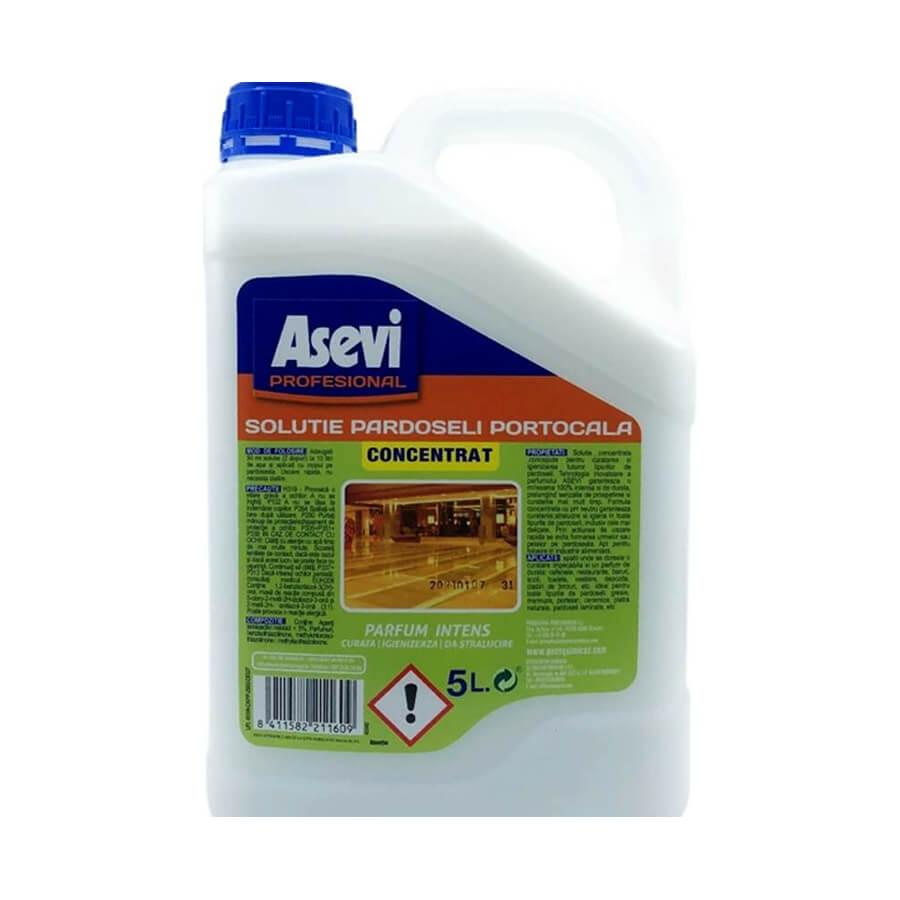 Detergent pardoseli ASEVI PORTOCALĂ 5 kg