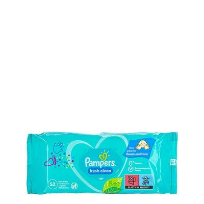 Servetele umede PAMPERS Baby Fresh, 52buc